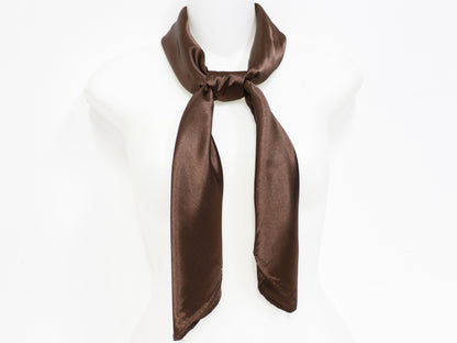 Satin Scarf Plain ST327B (12PC)