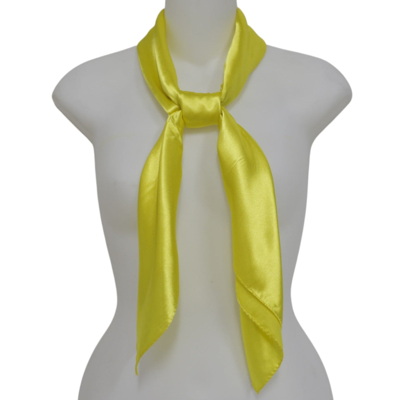 Satin Scarf Plain ST327B (12PC)