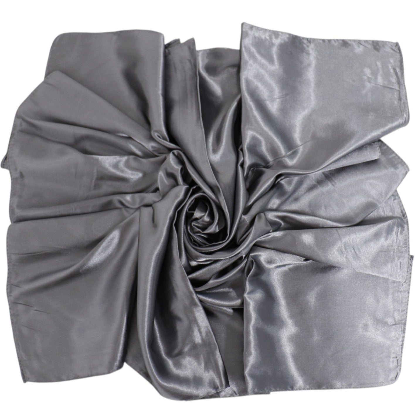 Satin Scarf Plain ST327B (12PC)