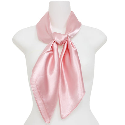 Satin Scarf Plain ST327B (12PC)