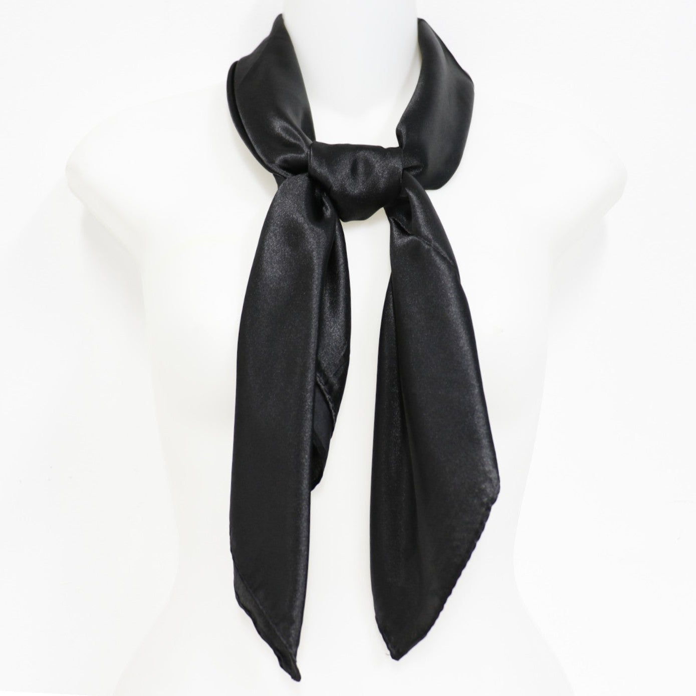 Satin Scarf Plain ST327A (12PC)