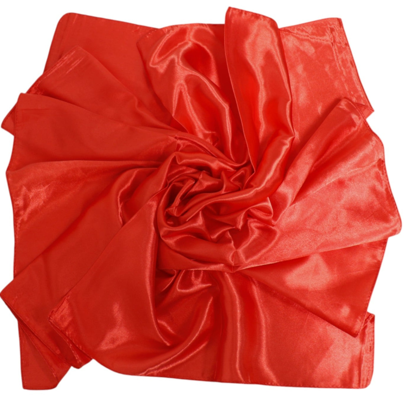 Satin Scarf Plain ST327B (12PC)