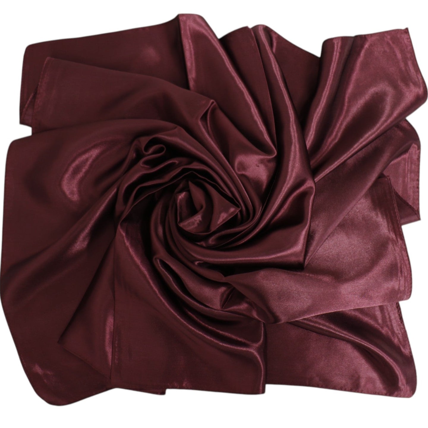 Satin Scarf Plain ST327B (12PC)