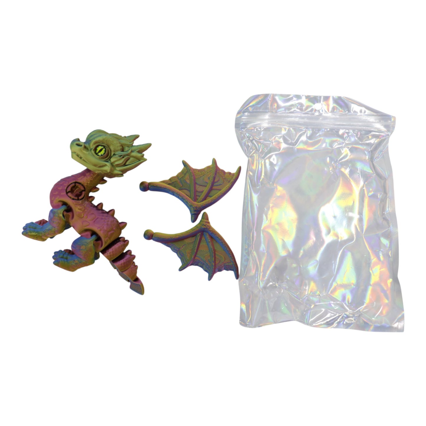 3D Animal Toy Dragon with Wings TY5319-15 (12PC)