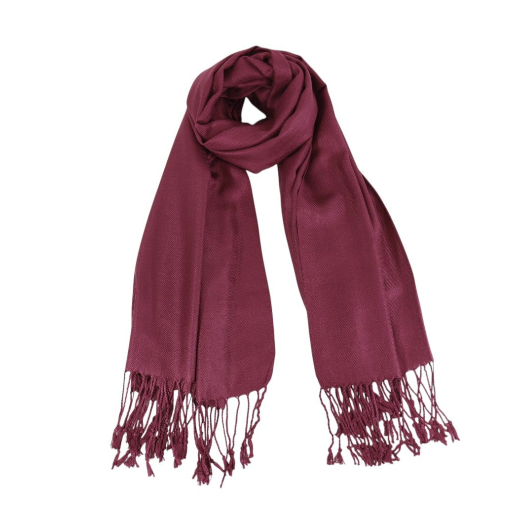 Plain Pashmina PP1028A. (12PC)