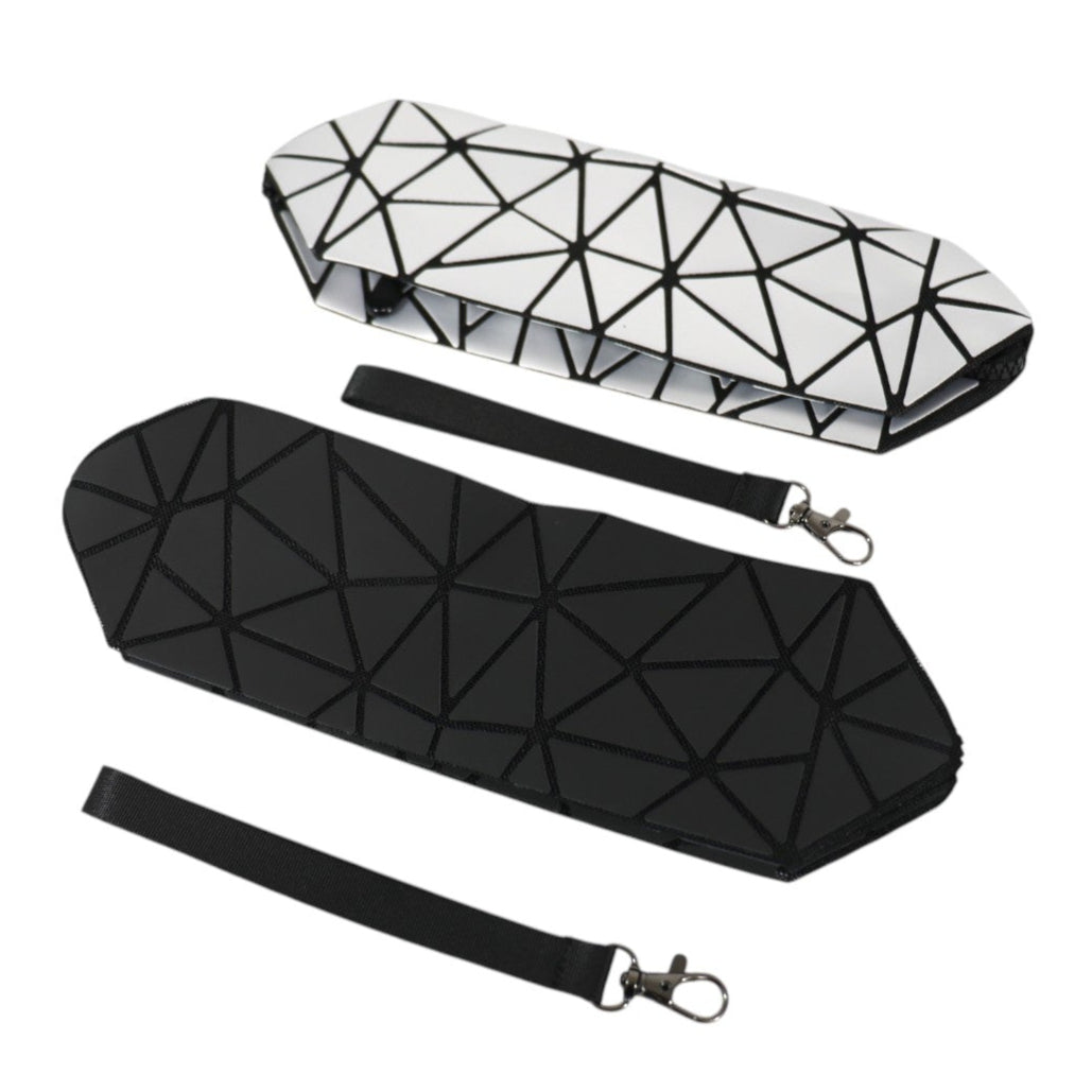 Geometric Triangle Pattern Makeup Pouch JB5526-14 (12PC)
