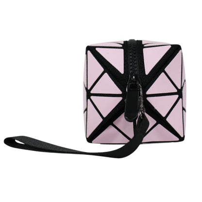 Geometric Triangle Pattern Makeup Pouch JB5526-14 (12PC)