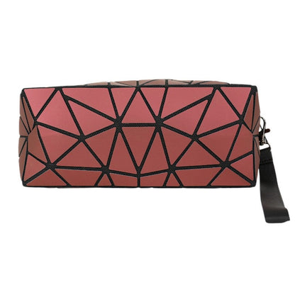 Geometric Triangle Pattern Makeup Pouch JB5526-14 (12PC)