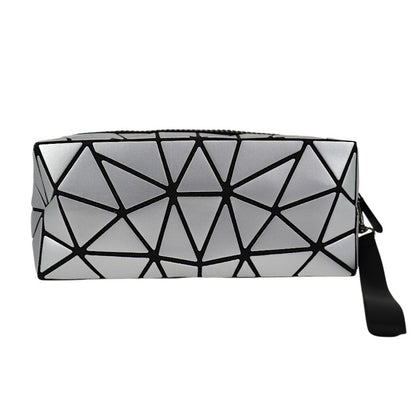 Geometric Triangle Pattern Makeup Pouch JB5526-14 (12PC)