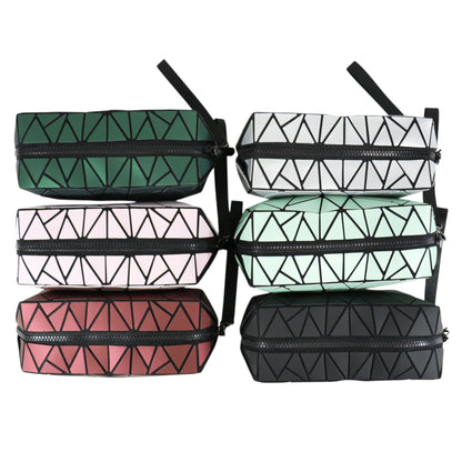 Geometric Triangle Pattern Makeup Pouch JB5526-14 (12PC)