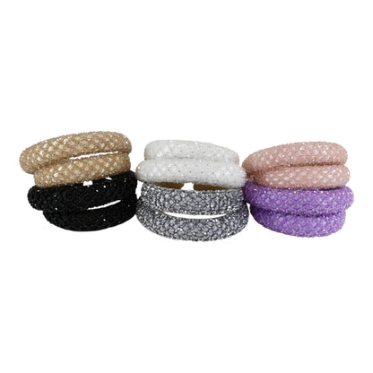 Multi Crystal Decor Headband HB1204-1. (12PC)
