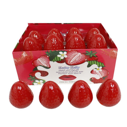 Kathy Kelly Strawberry Lip Balm LB1204 (24PC)