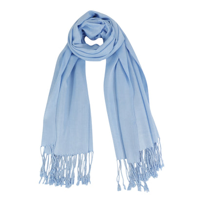 Plain Pashmina PP1028B. (12PC)