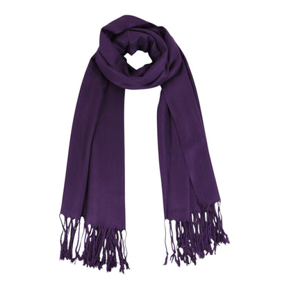 Plain Pashmina PP1028B. (12PC)