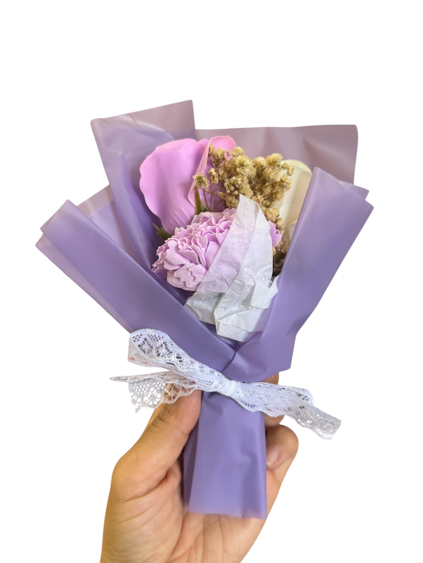 Mix Rose Short Stem Artificial Flower Bouquet FA015-C (12PC)