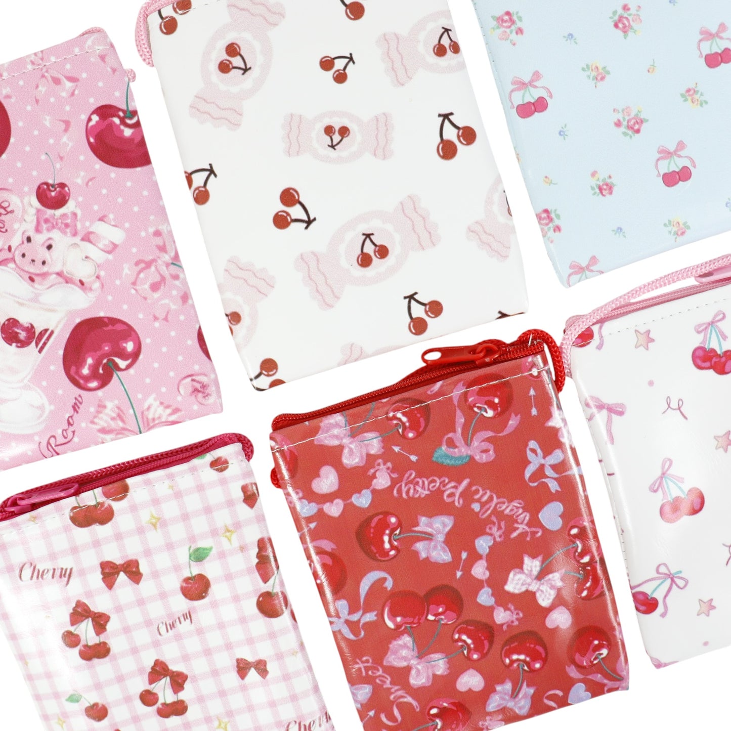Cherry Pattern Mini Crossbody Bag BG5630-7 (12PC)