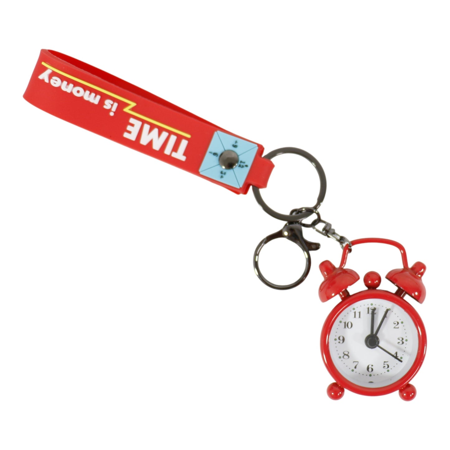 Cute Mini Alarm Clock Key Chain KC2830-53 (12PC)