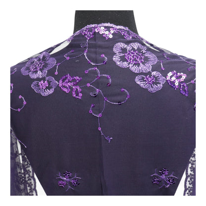 Sequin Chiffon Embellished Fringe Sheer Shawl Wrap Scarf SC309B. (12pc)