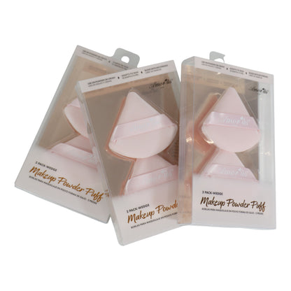 Makeup Powder Puff Wedge MPP-4  (6PK)