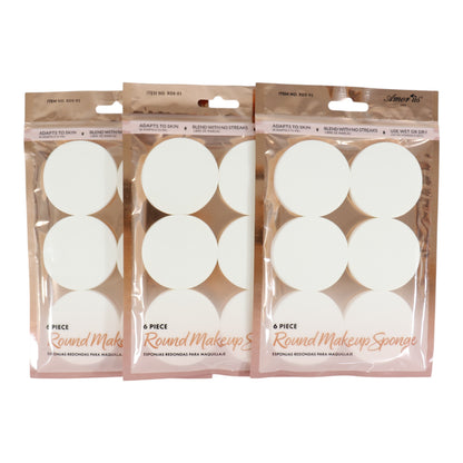 Round Makeup Sponge RDS-01  (4PK)
