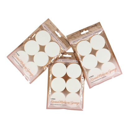 Round Makeup Sponge RDS-01  (4PK)