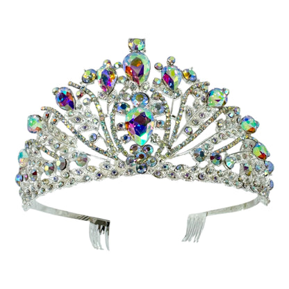 Crystal Tiara Crown CA1121-2 (2pc)