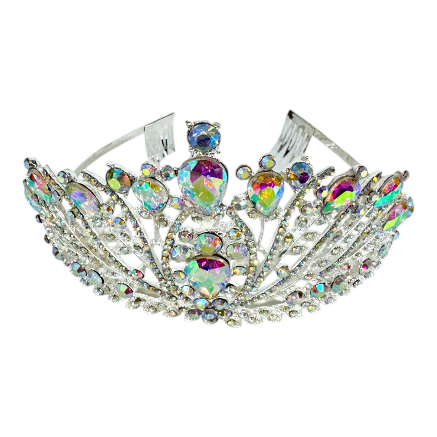 Crystal Tiara Crown CA1121-2 (2pc)