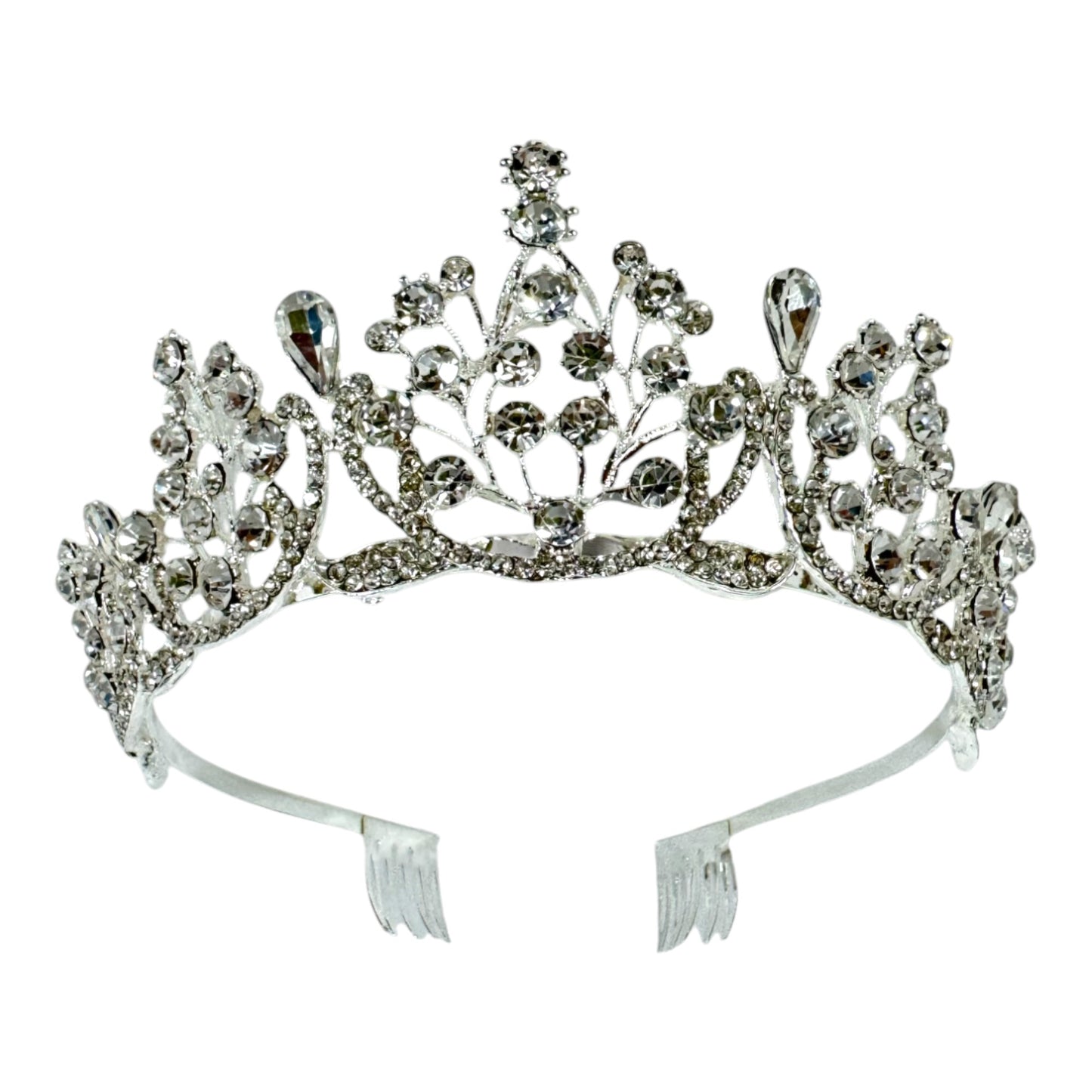 Crystal Tiara Crown CA925 (2pc)