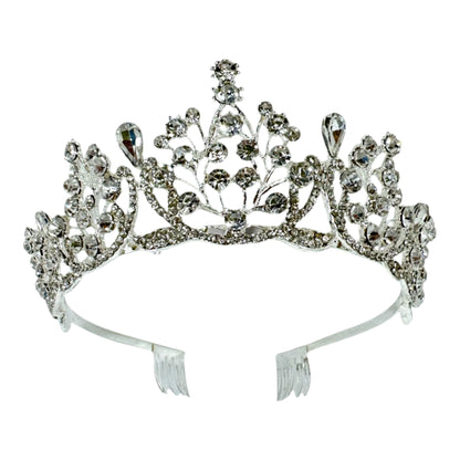 Crystal Tiara Crown CA925 (2pc)
