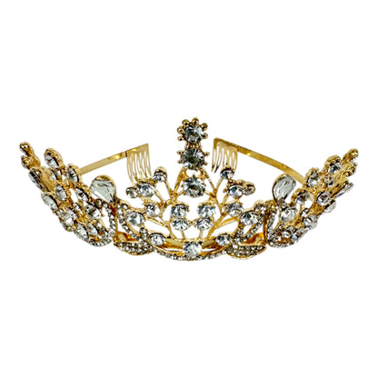 Crystal Tiara Crown CA925 (2pc)