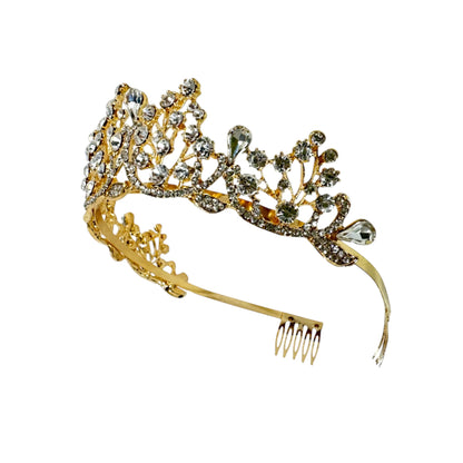 Crystal Tiara Crown CA925 (2pc)