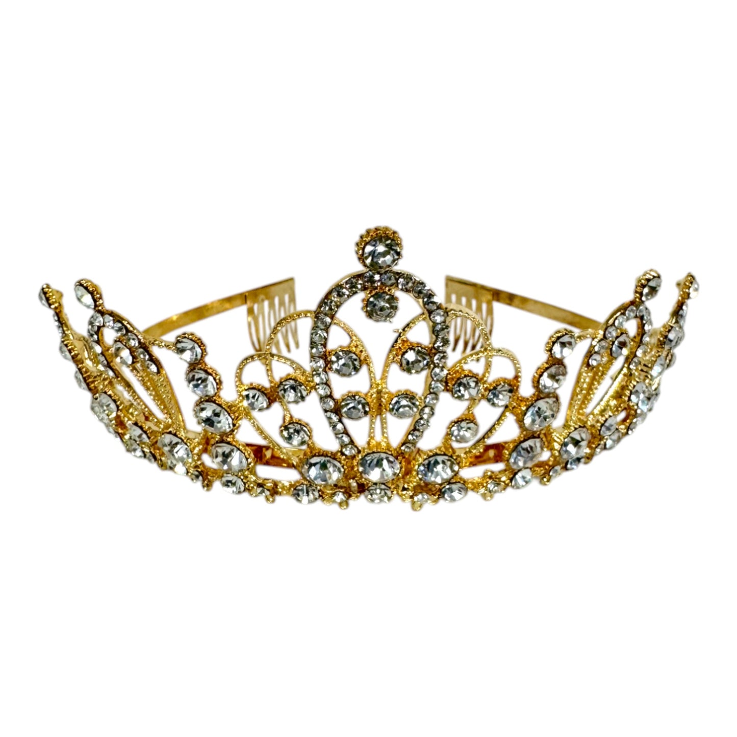 Crystal Tiara Crown CA1786 (2pc)