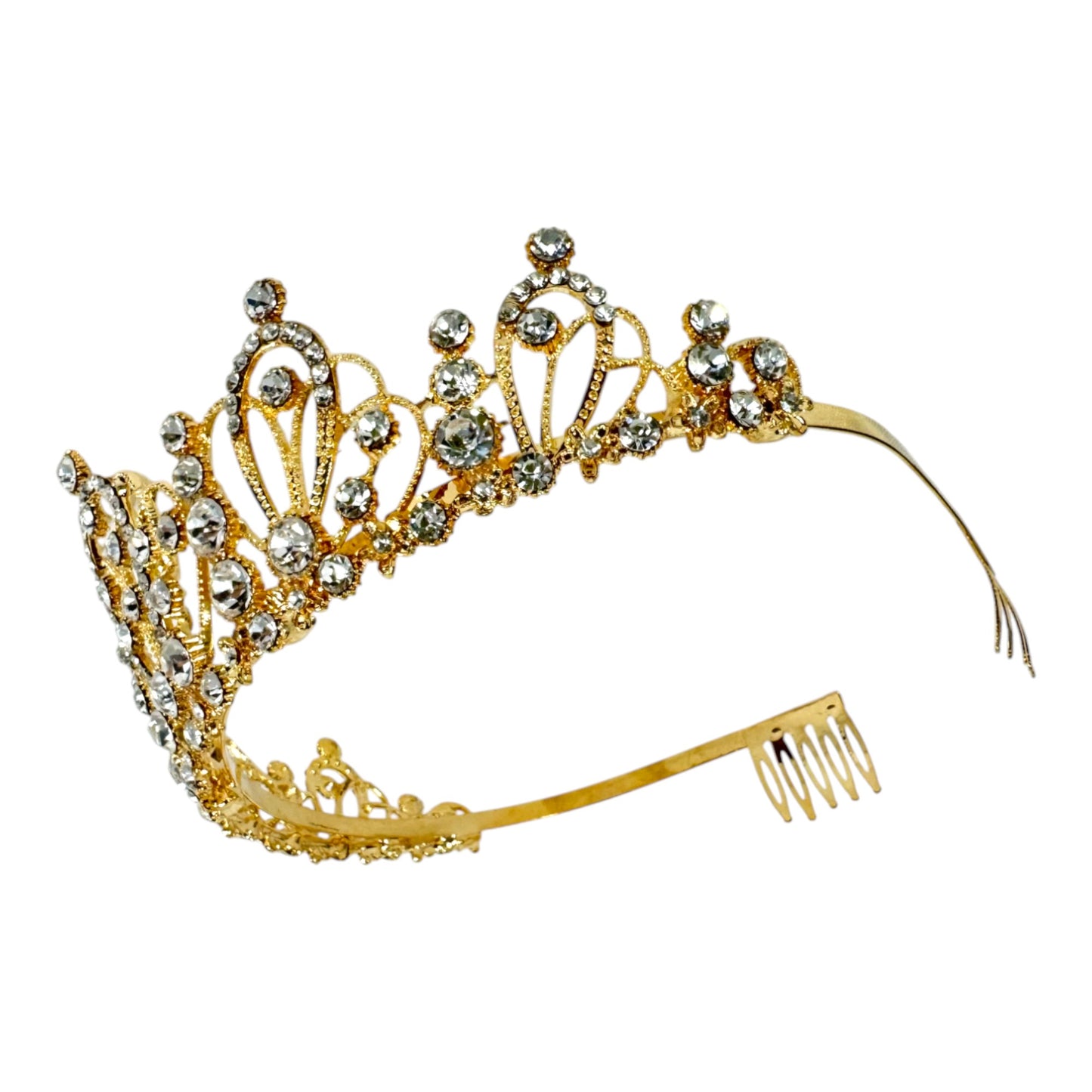 Crystal Tiara Crown CA1786 (2pc)