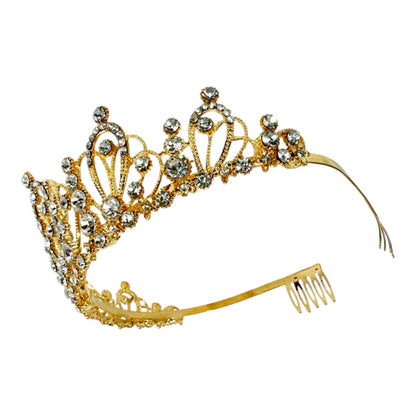 Crystal Tiara Crown CA1786 (2pc)