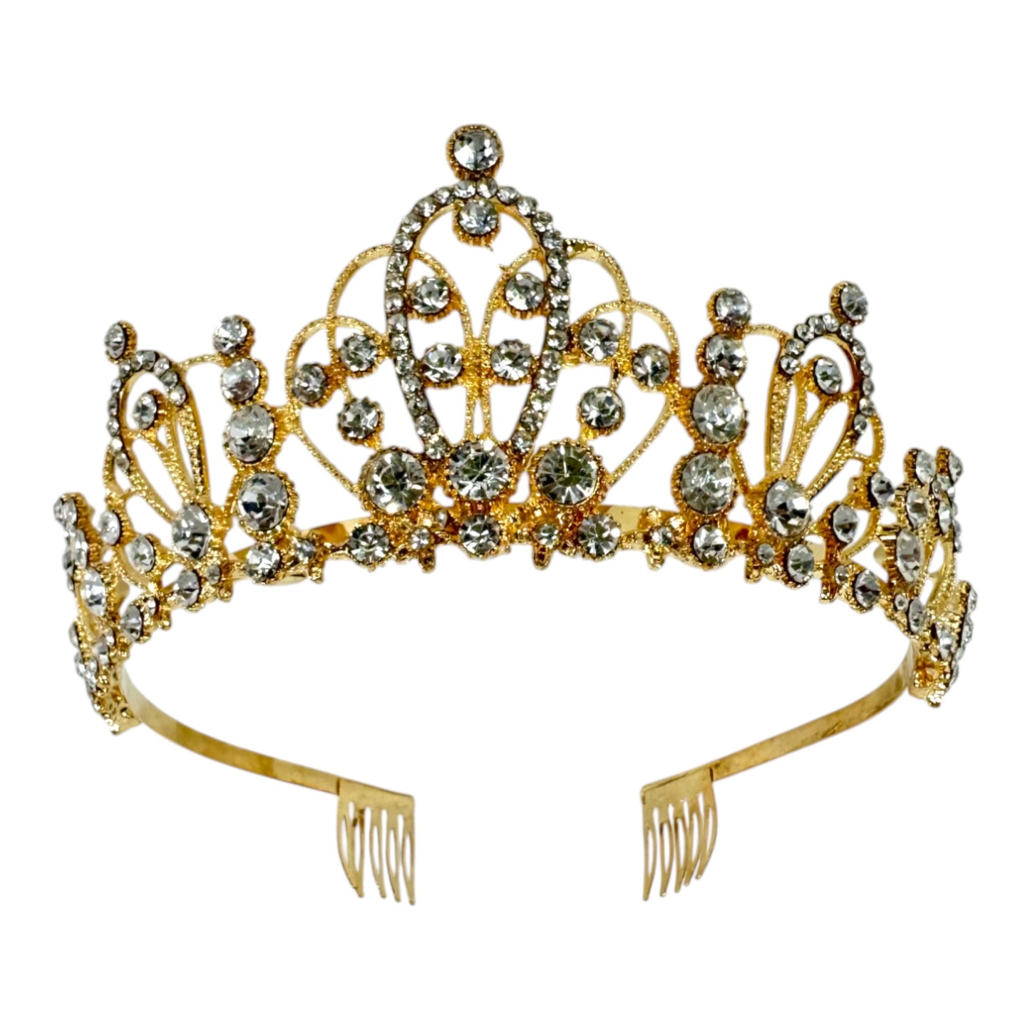 Crystal Tiara Crown CA1786 (2pc)