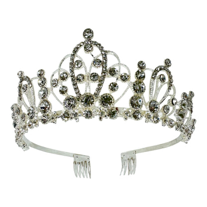 Crystal Tiara Crown CA1786 (2pc)