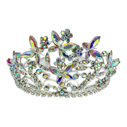 Crystal Tiara Crown CA1121-4 (2pc)