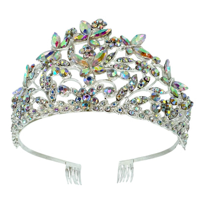 Crystal Tiara Crown CA1121-4 (2pc)