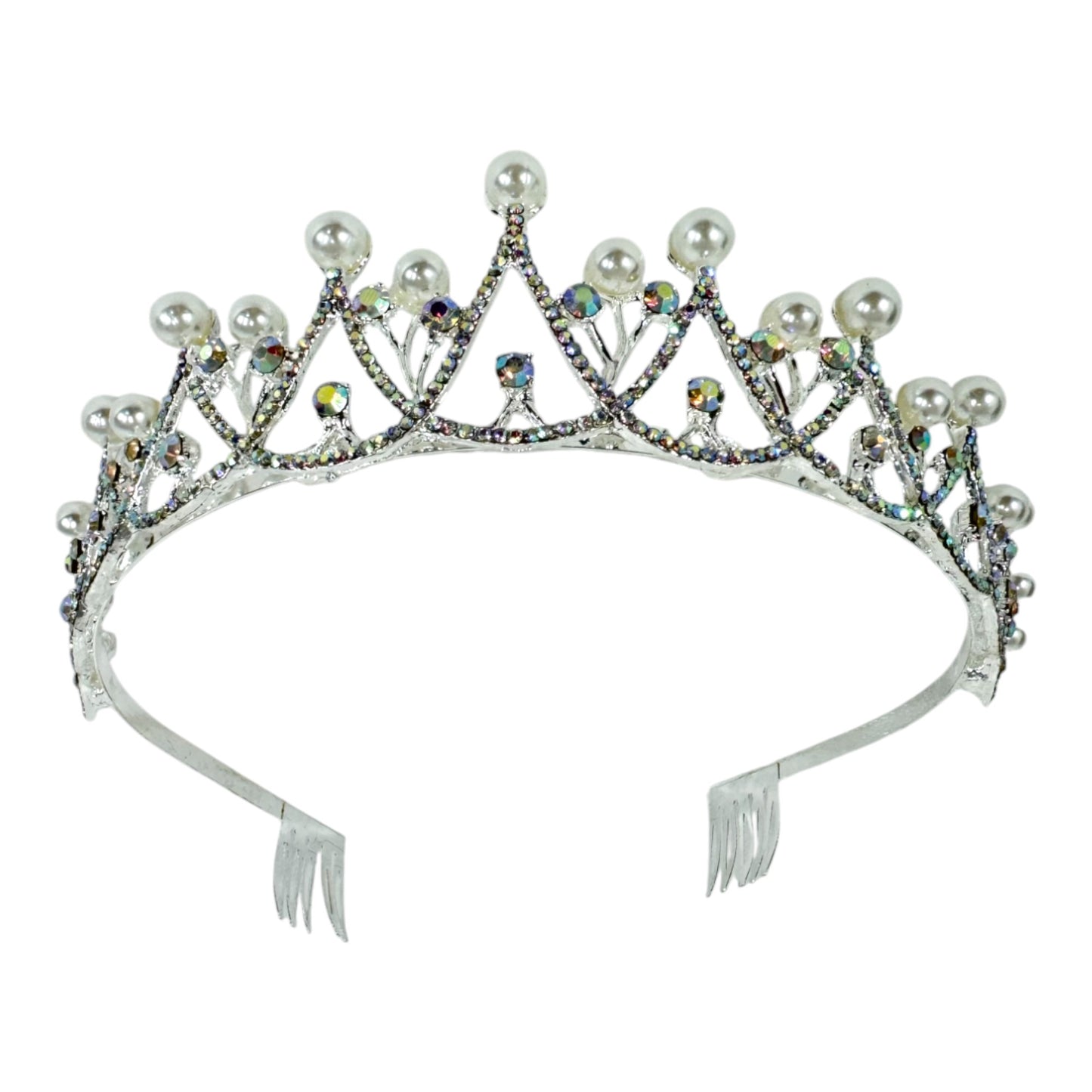 Crystal Tiara Crown CA1112-1 (2pc)