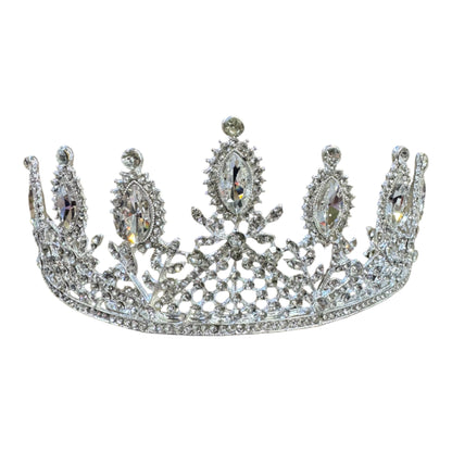 Crystal Tiara Crown CW1027-8 (2pc)