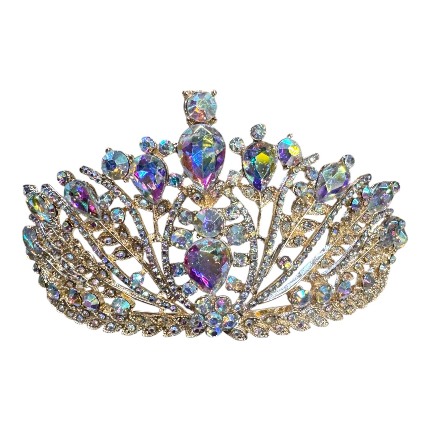 Crystal Tiara Crown CA1121-2 (2pc)