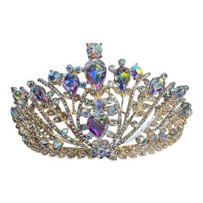 Crystal Tiara Crown CA1121-2 (2pc)