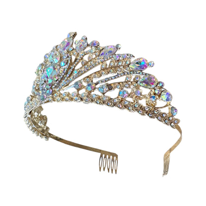 Crystal Tiara Crown CA1121-2 (2pc)