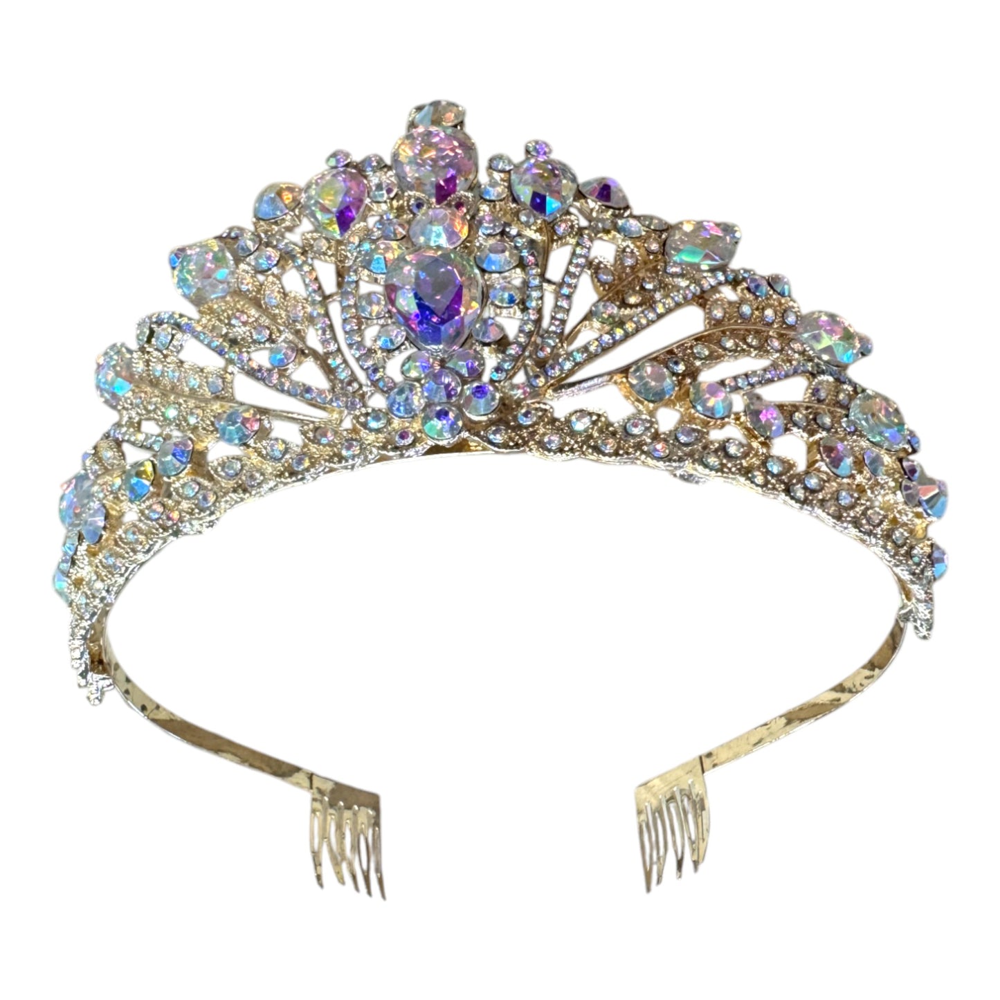 Crystal Tiara Crown CA1121-2 (2pc)