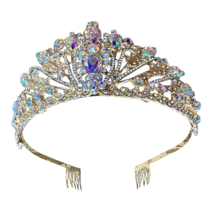 Crystal Tiara Crown CA1121-2 (2pc)