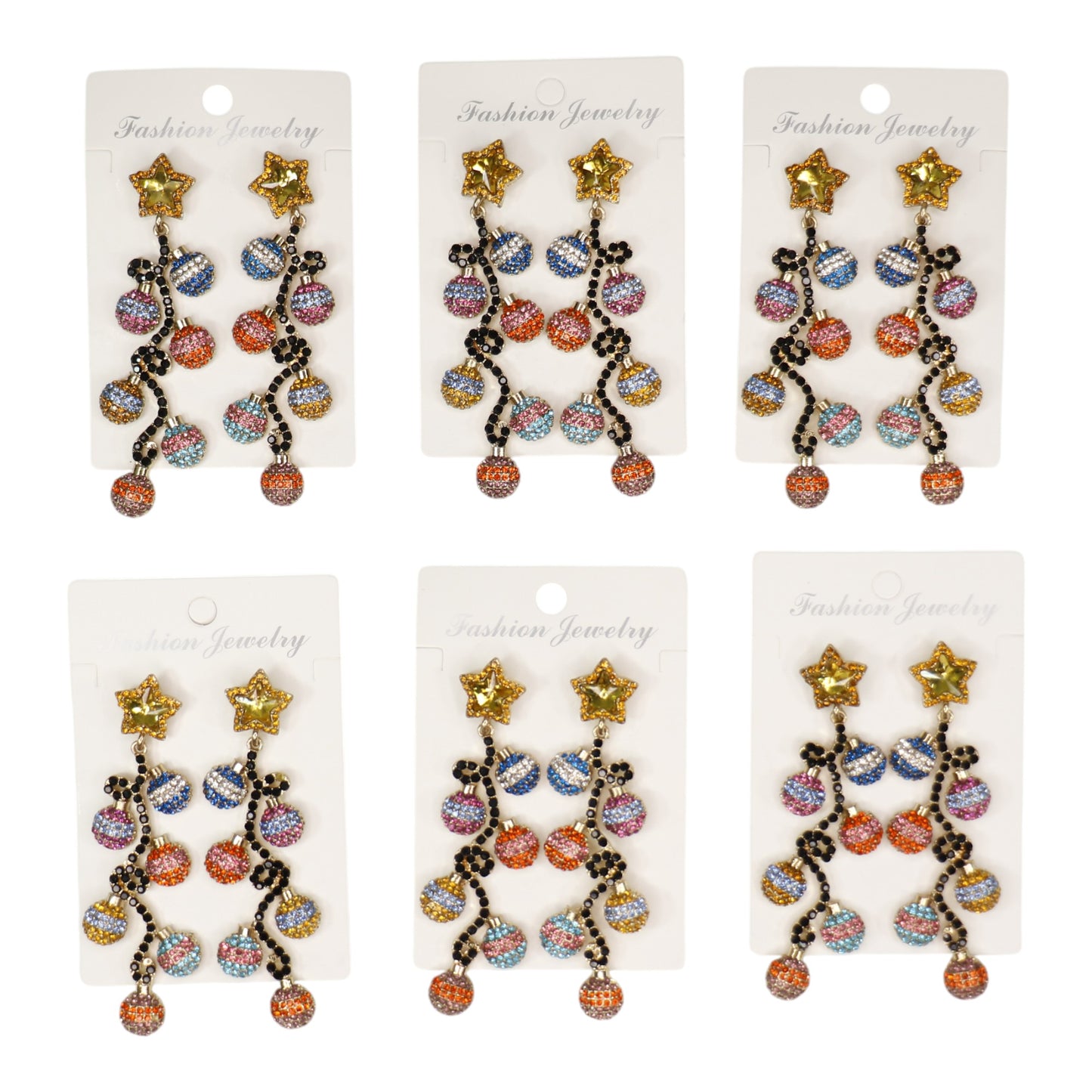 Christmas Light Earring ER2913-28. (12PC)