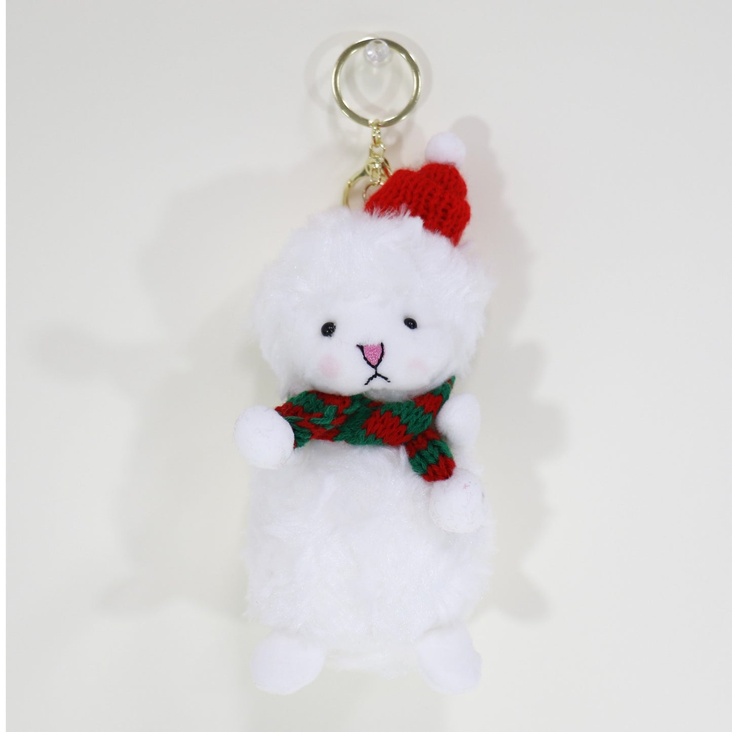 Christmas Muffler Lamb Key Chain  SS41014-23. (12PC)