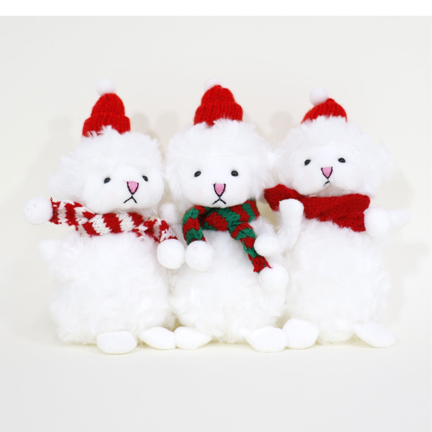 Christmas Muffler Lamb Key Chain  SS41014-23. (12PC)