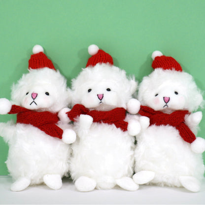 Christmas Muffler Lamb Key Chain  SS41014-23. (12PC)
