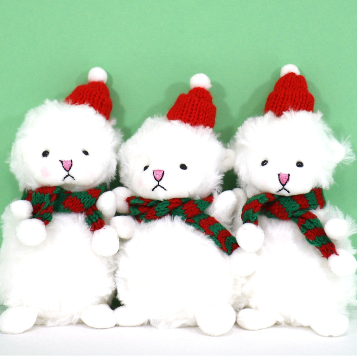 Christmas Muffler Lamb Key Chain  SS41014-23. (12PC)